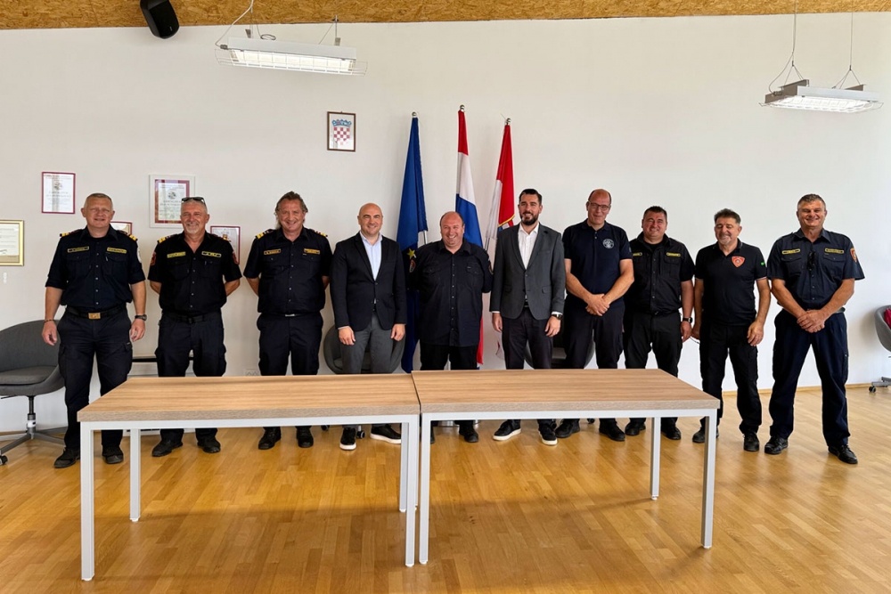 Održana Skup&scaron;tina Vatrogasne zajednice županije, Ivo Franu&scaron;ić ponovno izabran za predsjednika