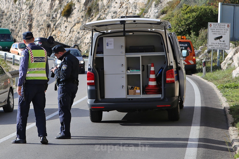 U proteklom tjednu dvije prometne nesreće s ozlijeđenim osobama, policija poduzela 540 represivnih mjera