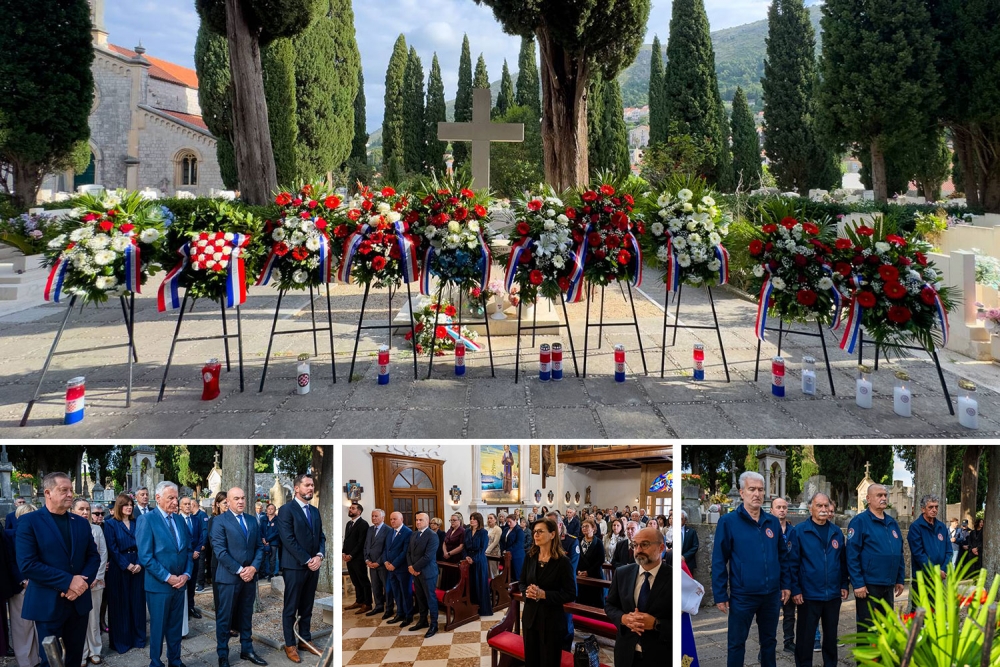 Dan Županije; Na Boninovu položeni vijenci, biskup Glasnović predvodio svetu misu u Crkvi Gospe od Milosrđa